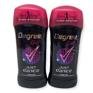 2X Degree Just Dance Dry‎ Protection Antiperspirant Deodorant 2.6oz / VHTF NEW